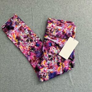 lululemon athletica Leggings - Pink and Purple Splash